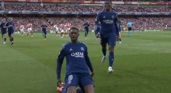 PSG wygrał pierwszy półfinał Ligi Mistrzów. Szybki cios załatwił Arsenal (VIDEO)